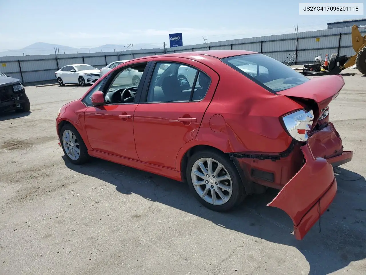 2009 Suzuki Sx4 Touring VIN: JS2YC417096201118 Lot: 62030595