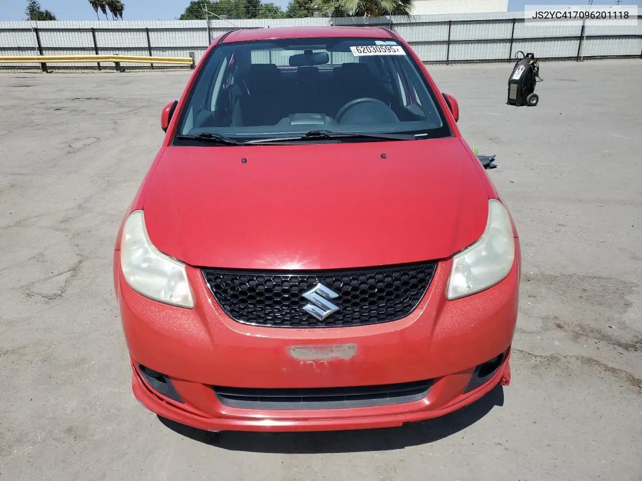 2009 Suzuki Sx4 Touring VIN: JS2YC417096201118 Lot: 62030595