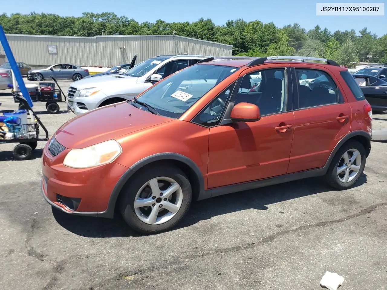 2009 Suzuki Sx4 Touring VIN: JS2YB417X95100287 Lot: 62262425