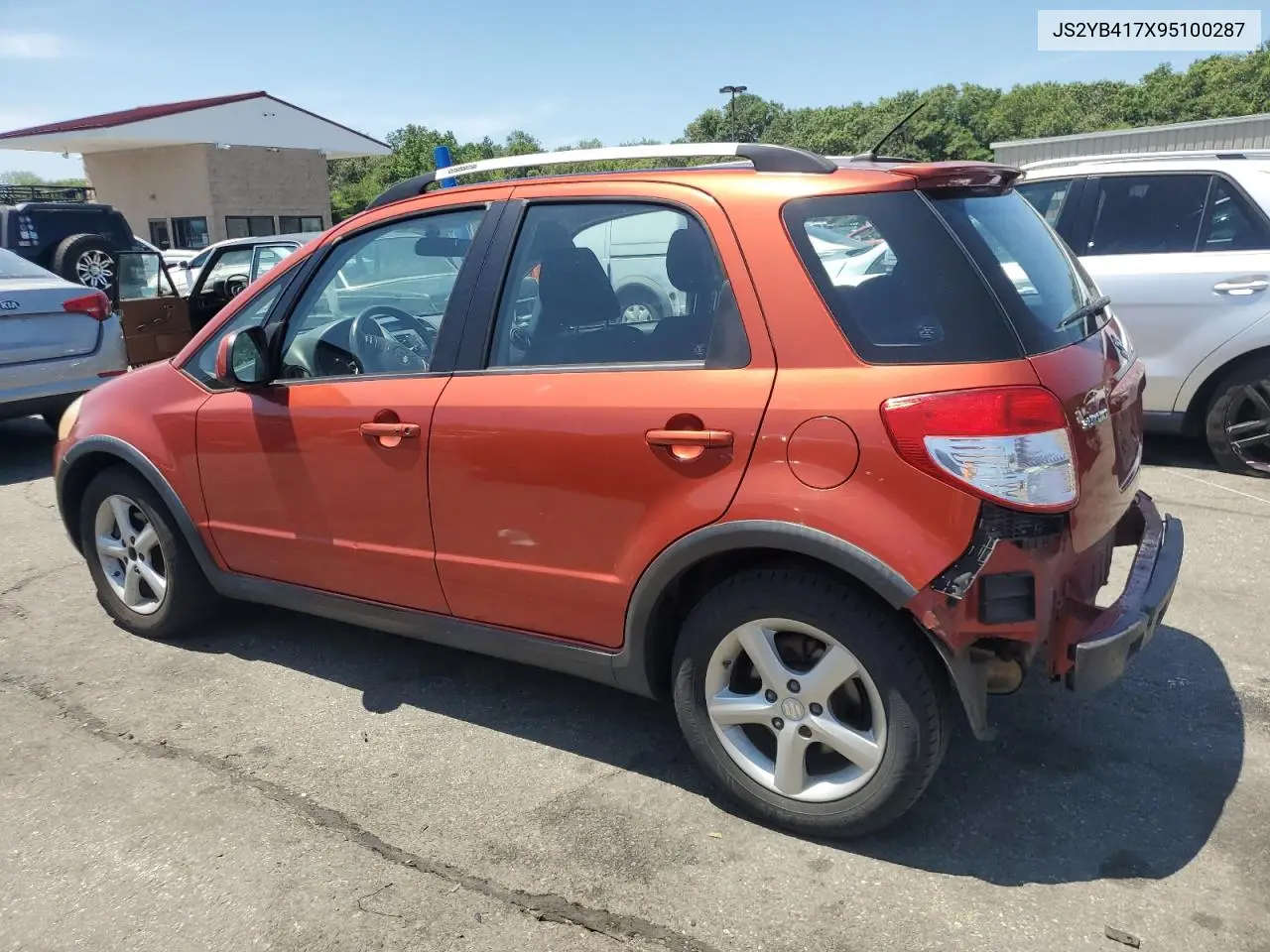 2009 Suzuki Sx4 Touring VIN: JS2YB417X95100287 Lot: 62262425