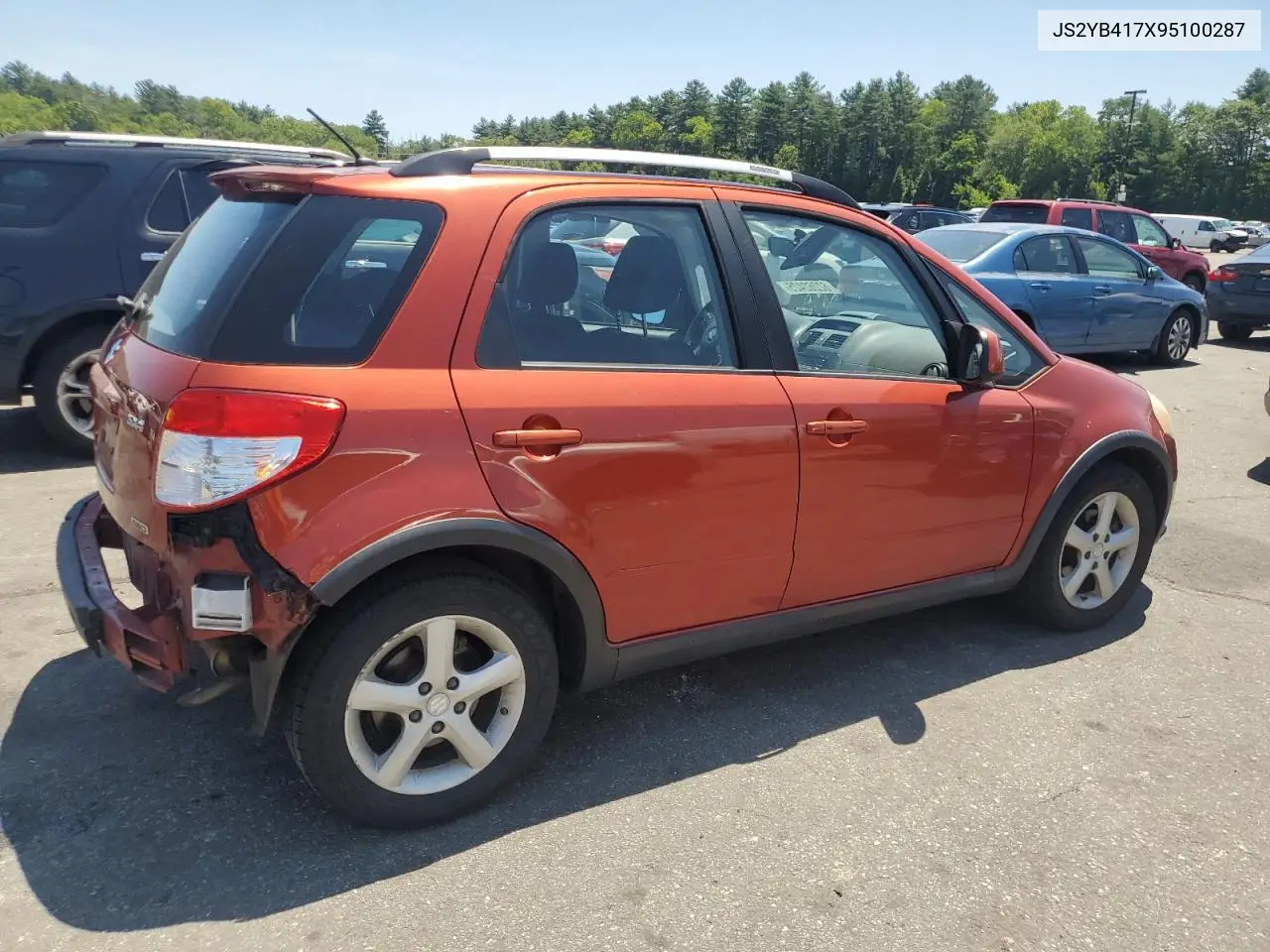 2009 Suzuki Sx4 Touring VIN: JS2YB417X95100287 Lot: 62262425