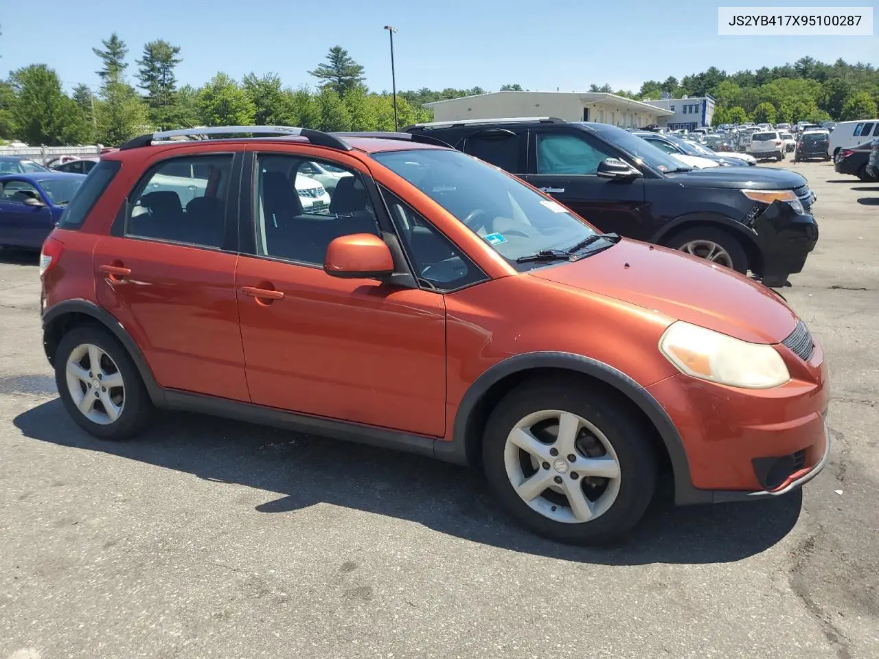 2009 Suzuki Sx4 Touring VIN: JS2YB417X95100287 Lot: 62262425