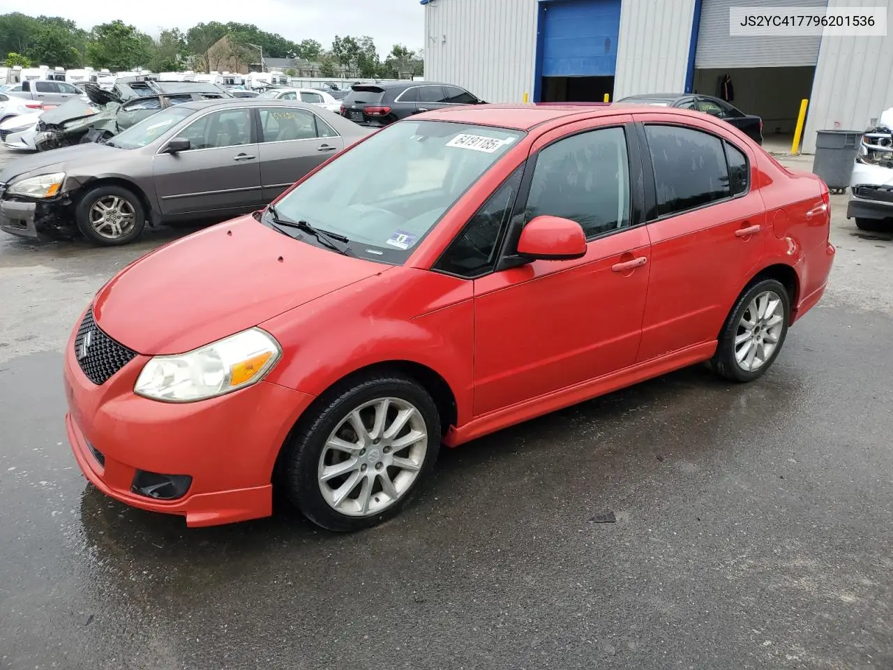 2009 Suzuki Sx4 Touring VIN: JS2YC417796201536 Lot: 64191185
