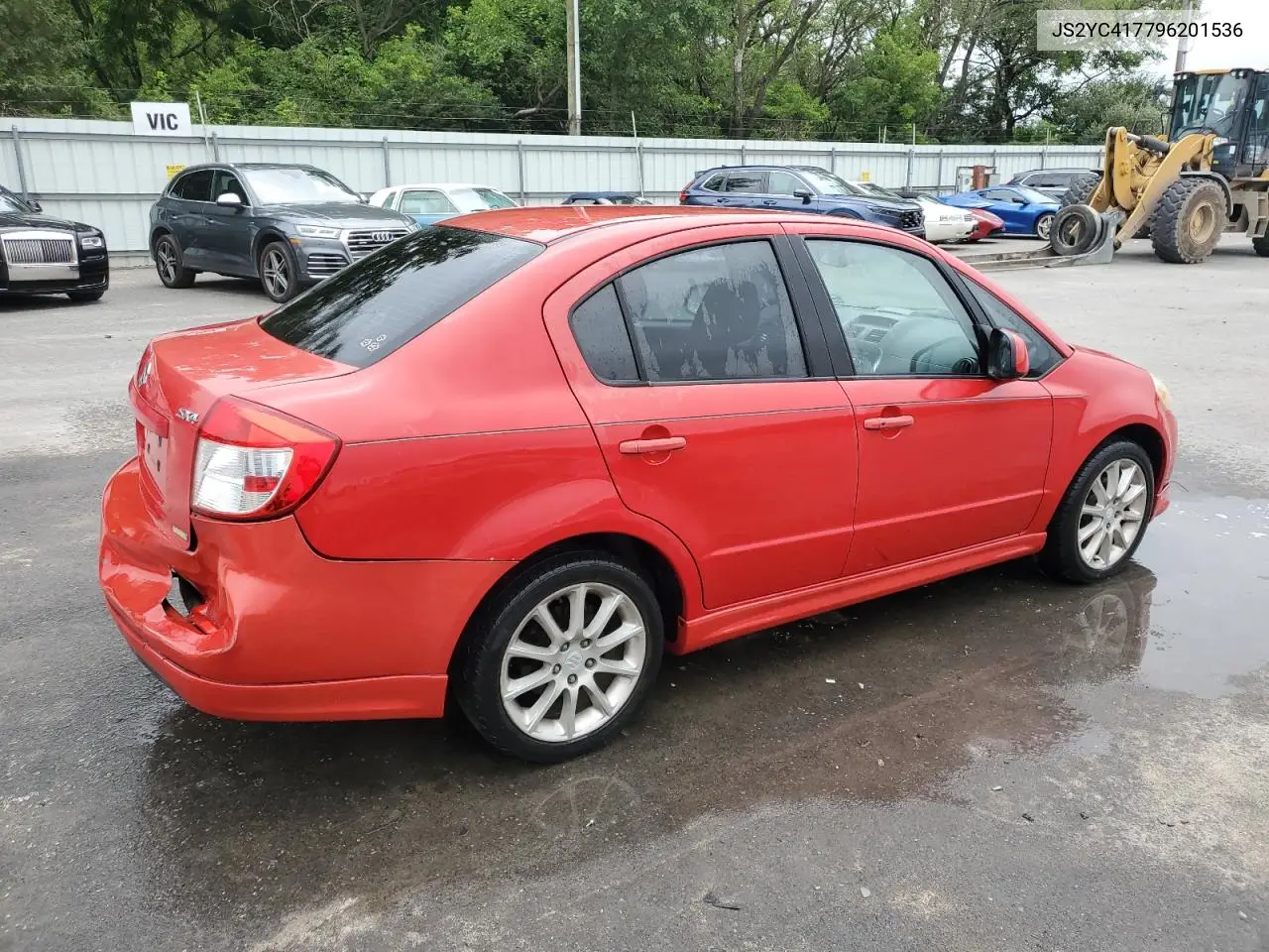 2009 Suzuki Sx4 Touring VIN: JS2YC417796201536 Lot: 64191185
