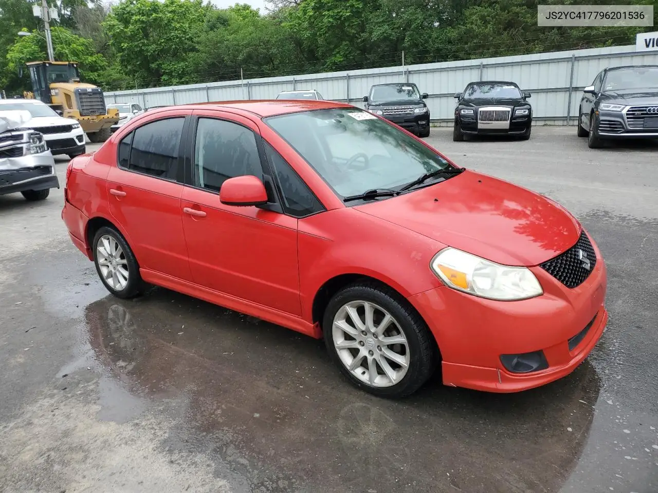 2009 Suzuki Sx4 Touring VIN: JS2YC417796201536 Lot: 64191185