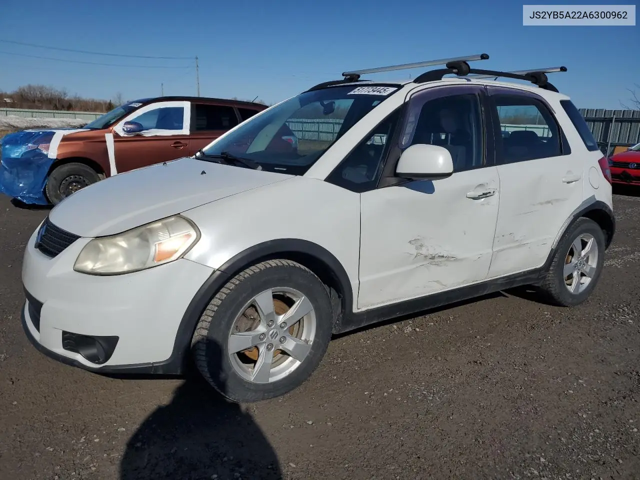 2010 Suzuki Sx4 Jx VIN: JS2YB5A22A6300962 Lot: 51773445