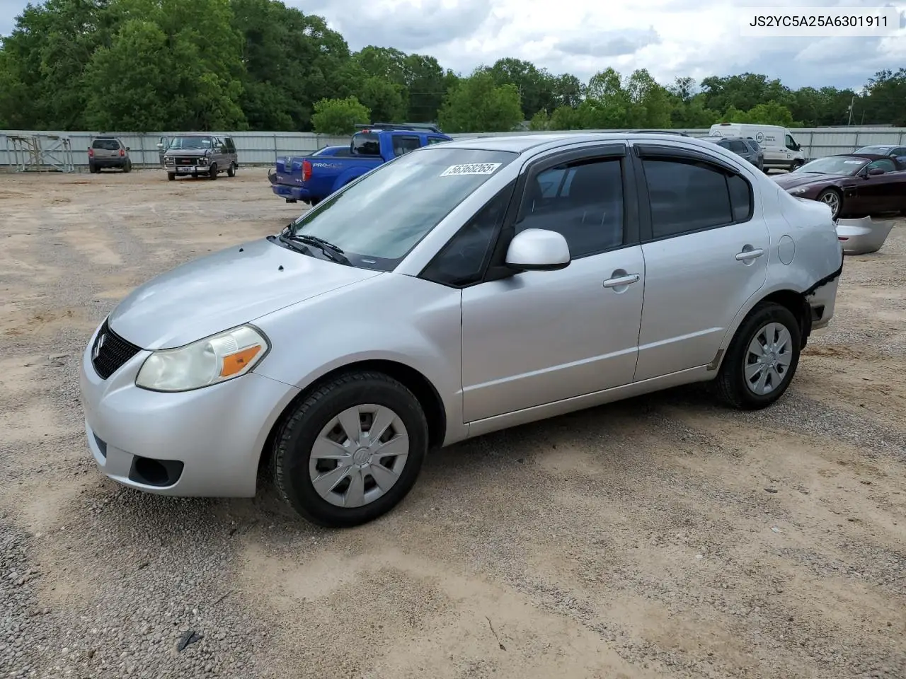 2010 Suzuki Sx4 Le VIN: JS2YC5A25A6301911 Lot: 56368265