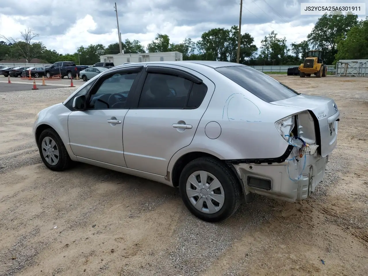 2010 Suzuki Sx4 Le VIN: JS2YC5A25A6301911 Lot: 56368265