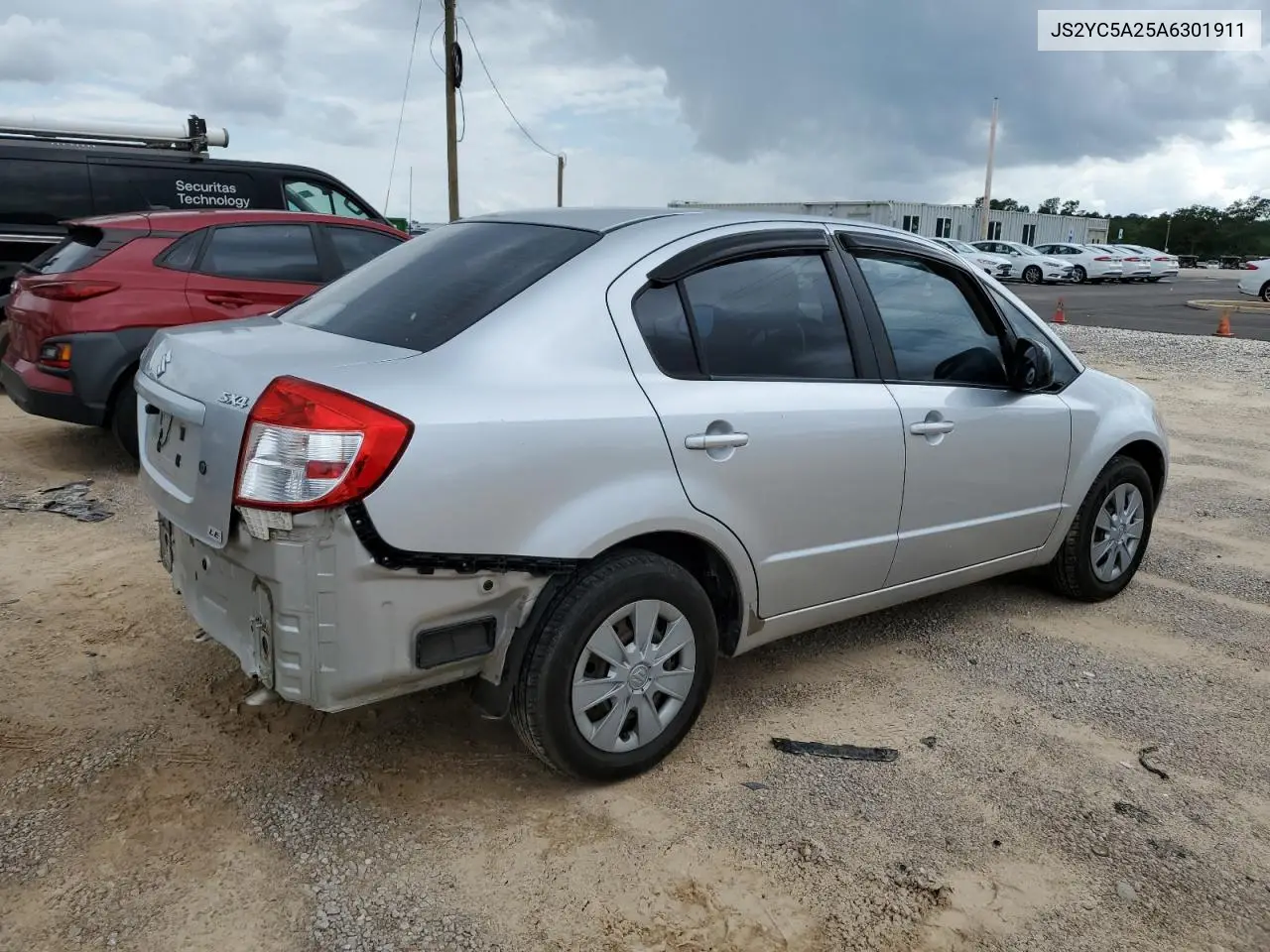 2010 Suzuki Sx4 Le VIN: JS2YC5A25A6301911 Lot: 56368265