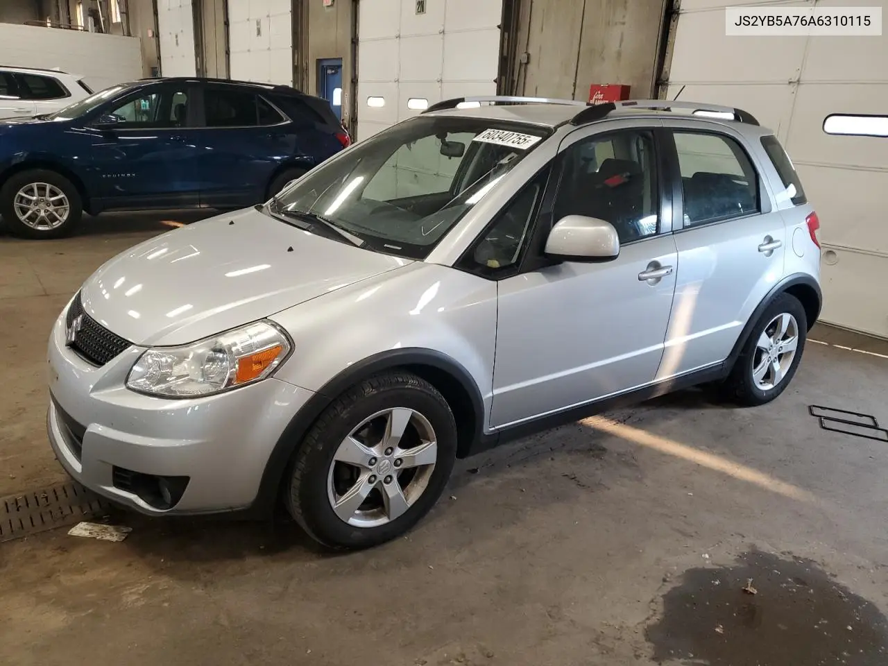 2010 Suzuki Sx4 Touring VIN: JS2YB5A76A6310115 Lot: 60340755
