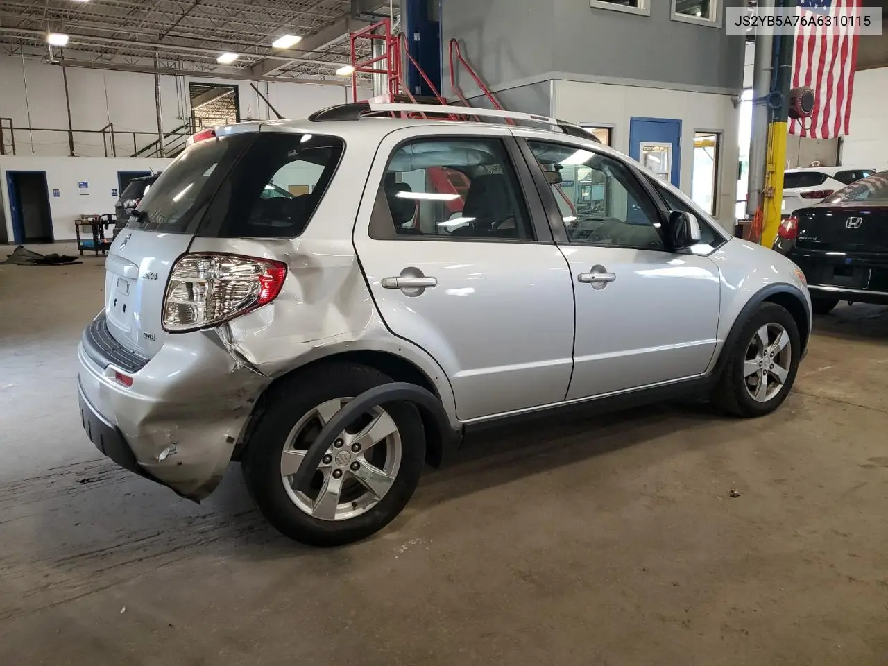 2010 Suzuki Sx4 Touring VIN: JS2YB5A76A6310115 Lot: 60340755