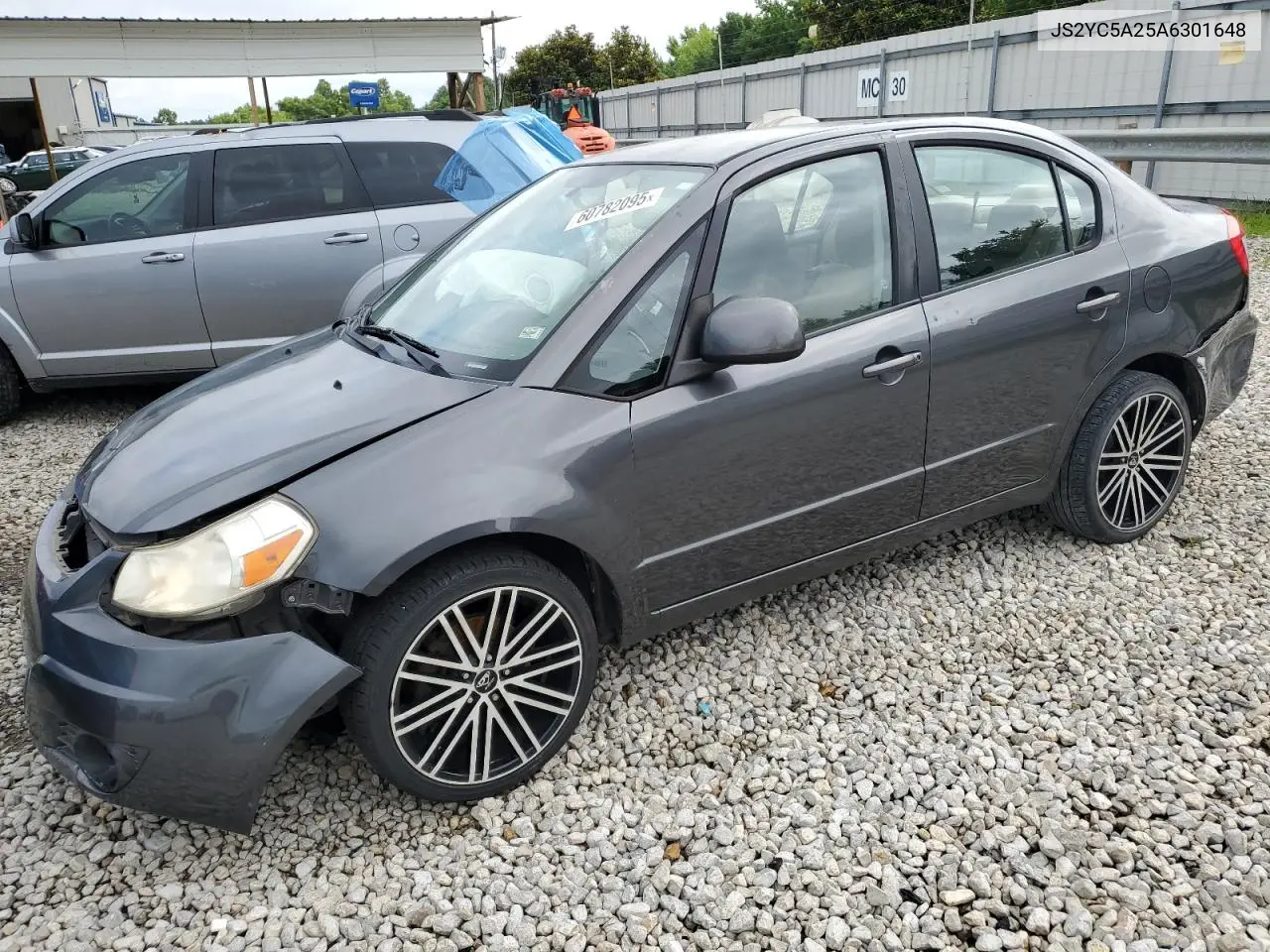 2010 Suzuki Sx4 Le VIN: JS2YC5A25A6301648 Lot: 60782095