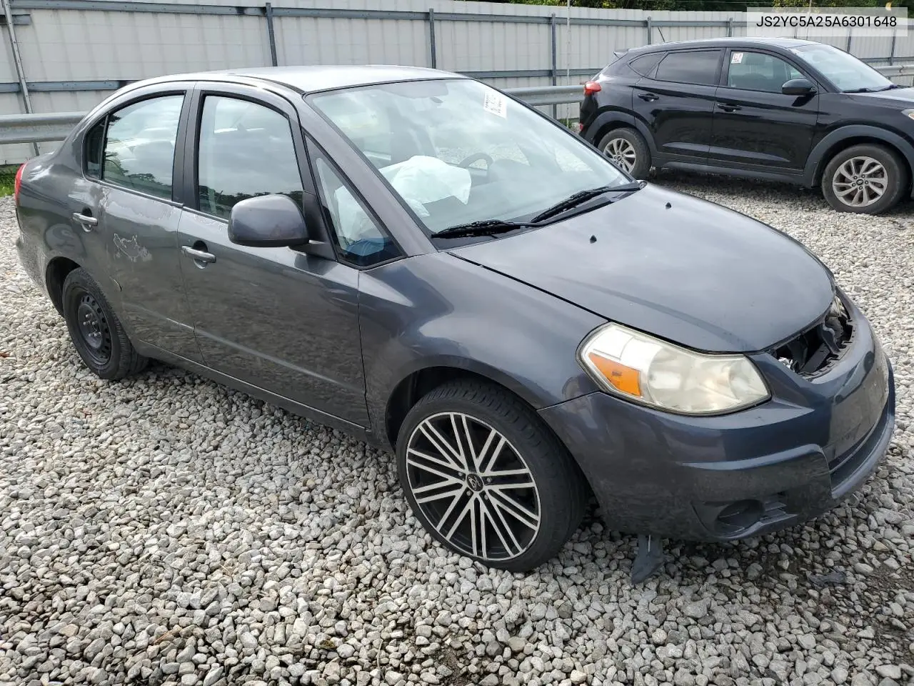 2010 Suzuki Sx4 Le VIN: JS2YC5A25A6301648 Lot: 60782095