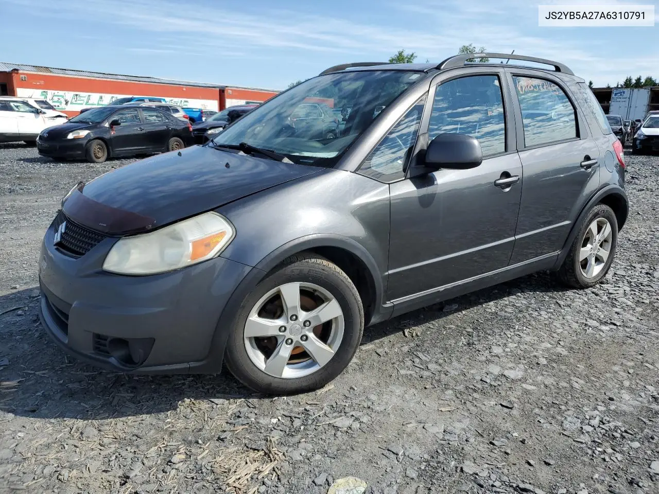 2010 Suzuki Sx4 Jx VIN: JS2YB5A27A6310791 Lot: 62852745