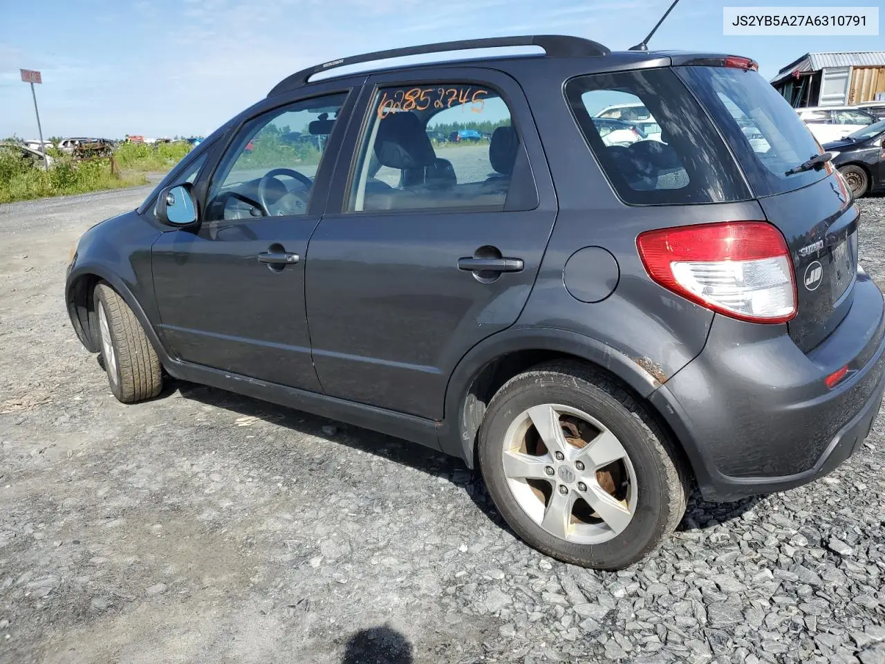 2010 Suzuki Sx4 Jx VIN: JS2YB5A27A6310791 Lot: 62852745