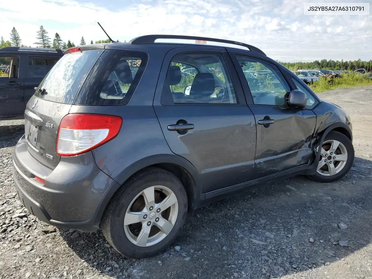 2010 Suzuki Sx4 Jx VIN: JS2YB5A27A6310791 Lot: 62852745