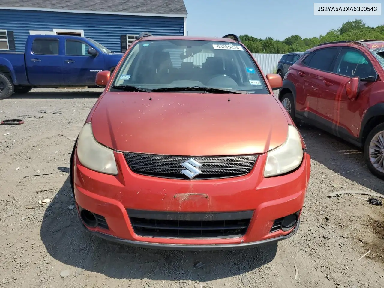 2010 Suzuki Sx4 VIN: JS2YA5A3XA6300543 Lot: 63366035