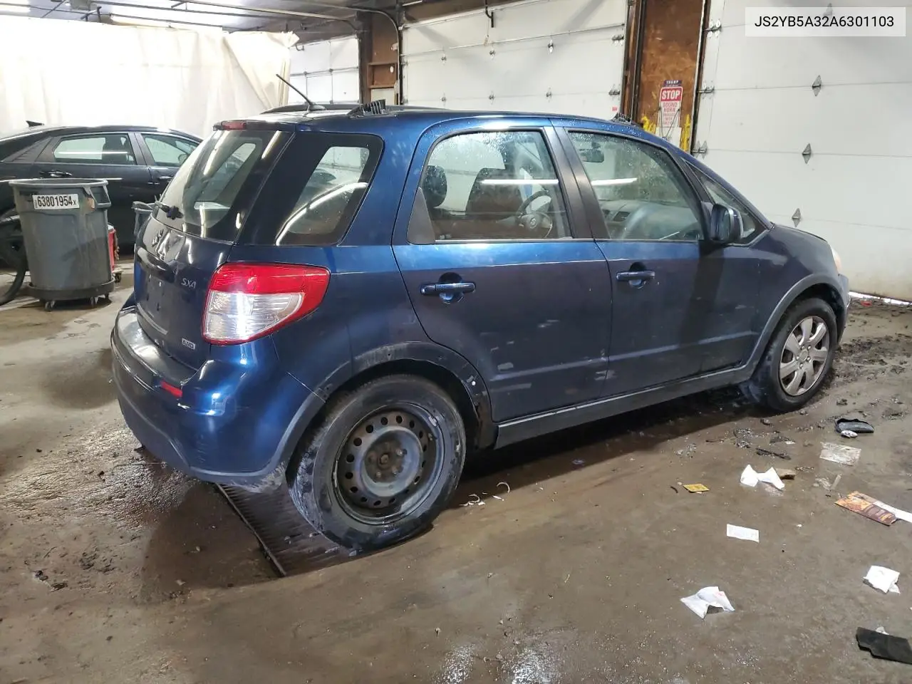 2010 Suzuki Sx4 VIN: JS2YB5A32A6301103 Lot: 64370385