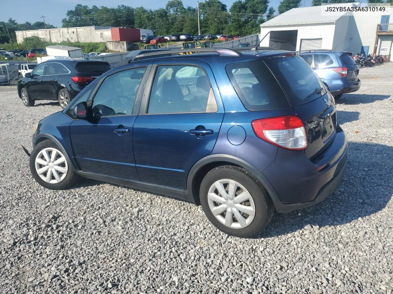 2010 Suzuki Sx4 VIN: JS2YB5A35A6310149 Lot: 66065105