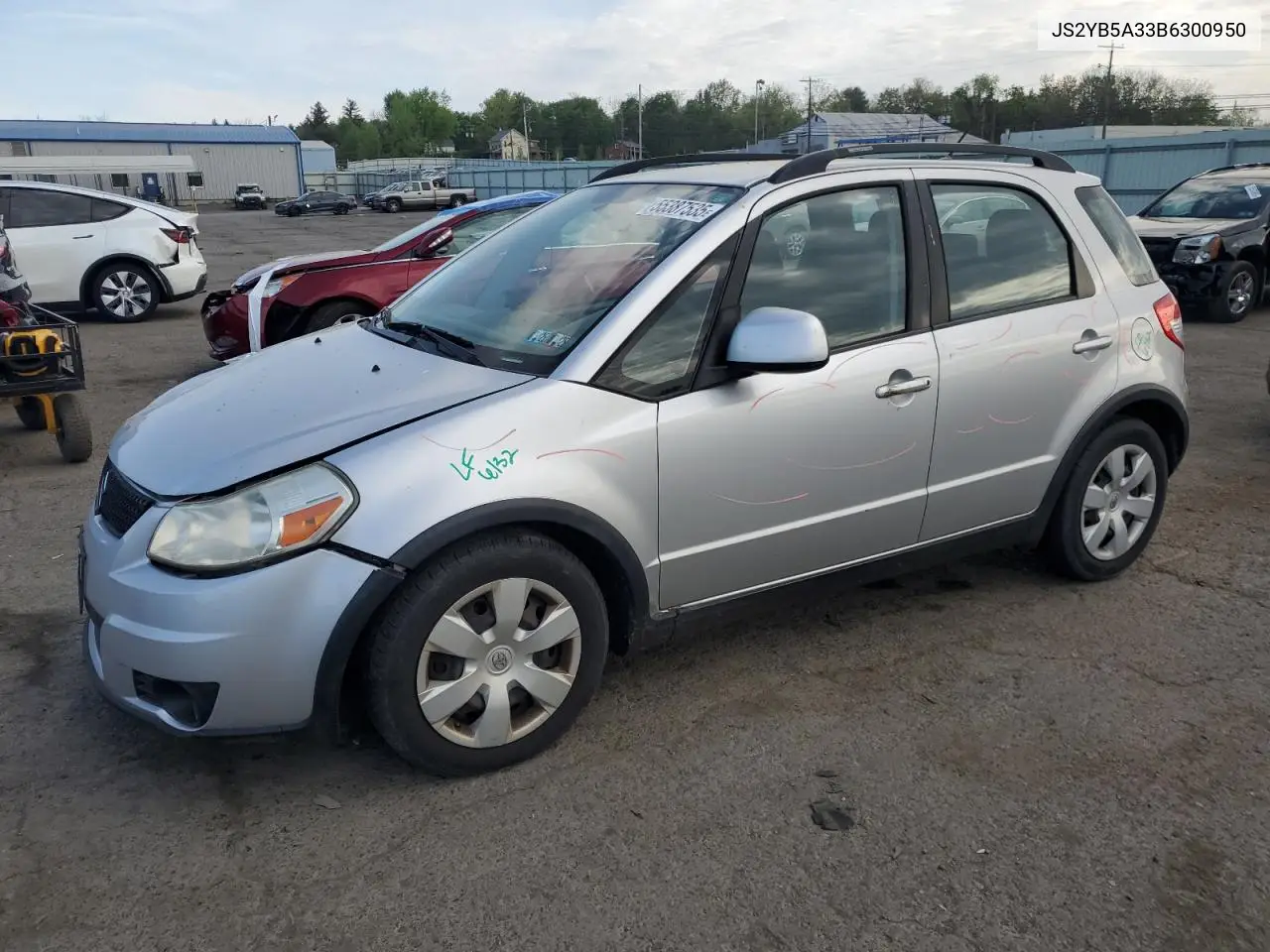 2011 Suzuki Sx4 VIN: JS2YB5A33B6300950 Lot: 55387535
