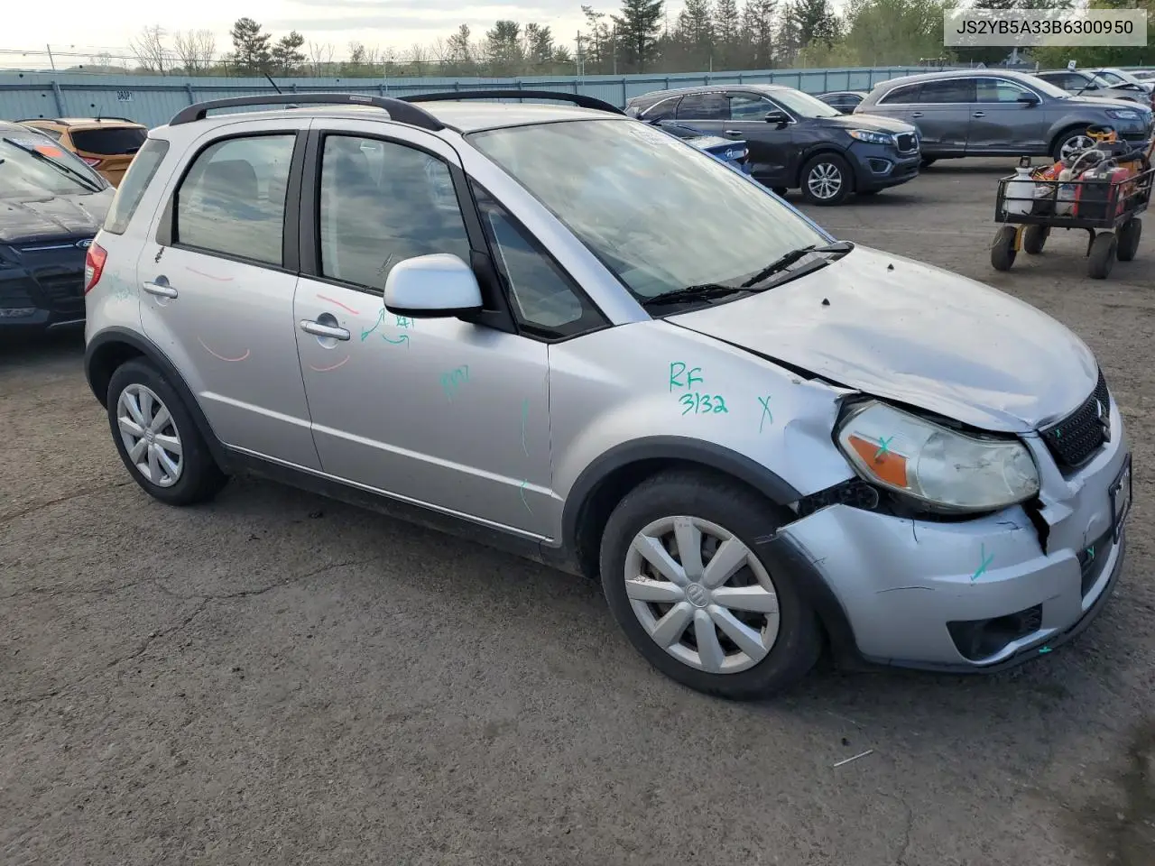 2011 Suzuki Sx4 VIN: JS2YB5A33B6300950 Lot: 55387535