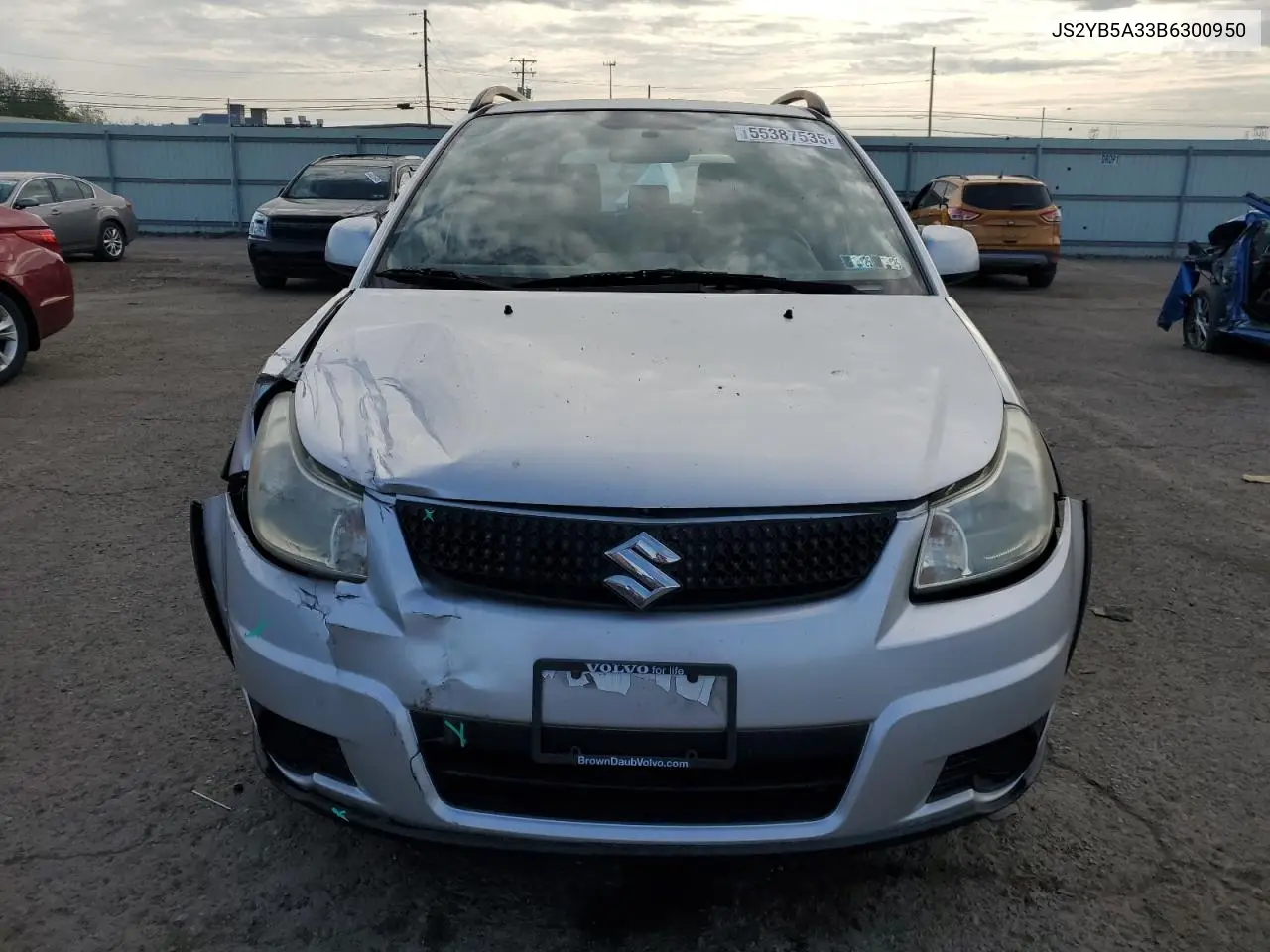 2011 Suzuki Sx4 VIN: JS2YB5A33B6300950 Lot: 55387535