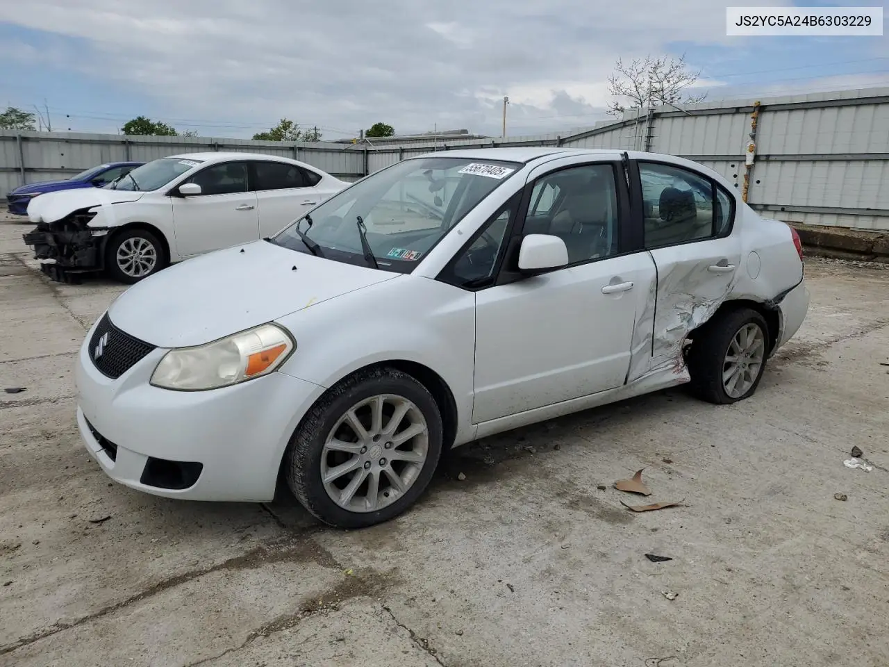 2011 Suzuki Sx4 Le VIN: JS2YC5A24B6303229 Lot: 55670405