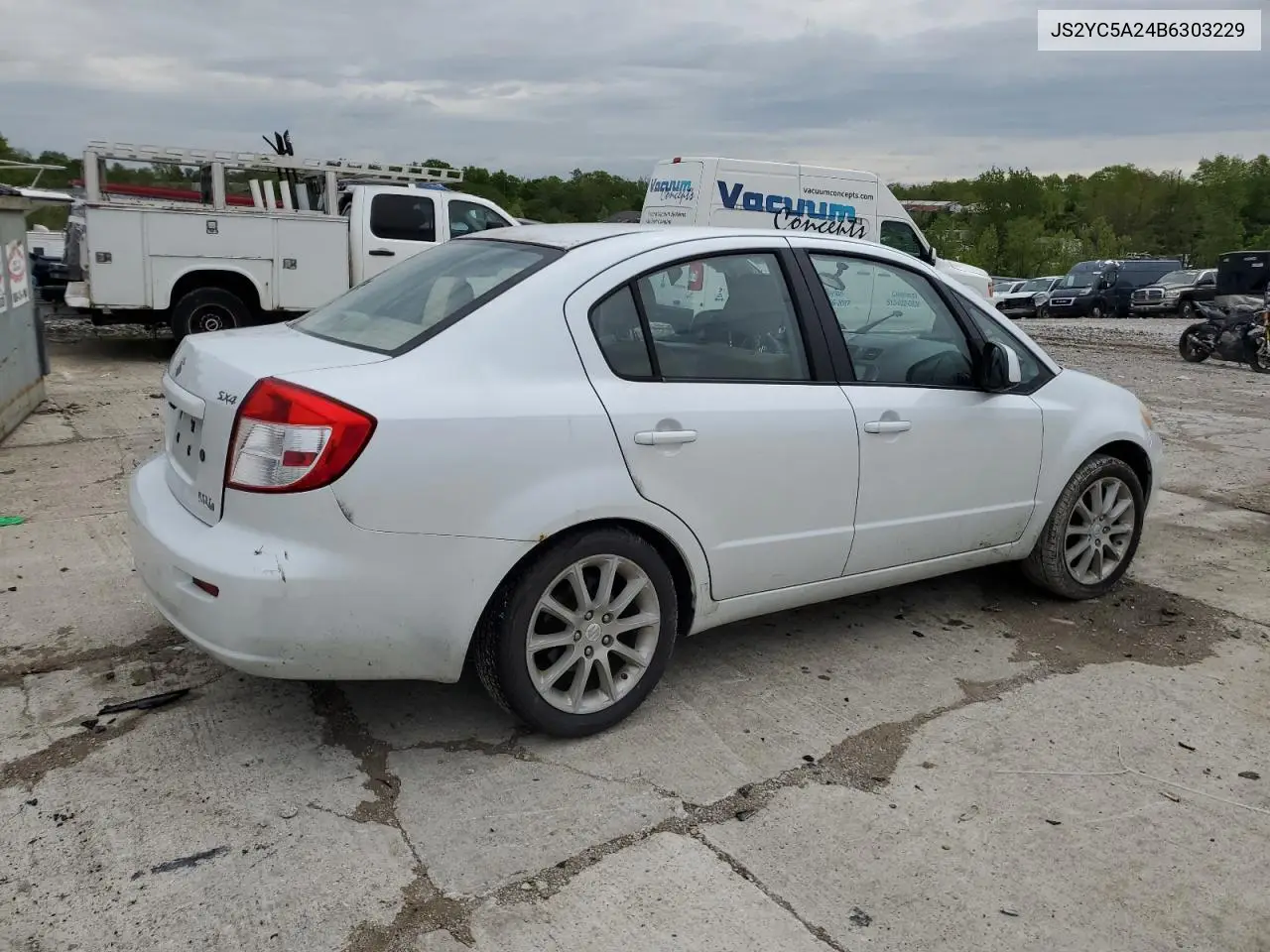 2011 Suzuki Sx4 Le VIN: JS2YC5A24B6303229 Lot: 55670405