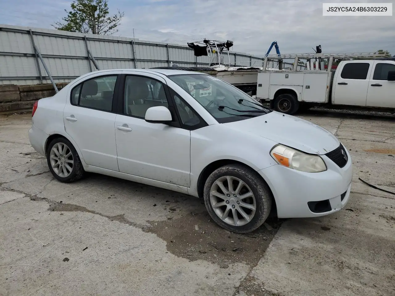 2011 Suzuki Sx4 Le VIN: JS2YC5A24B6303229 Lot: 55670405