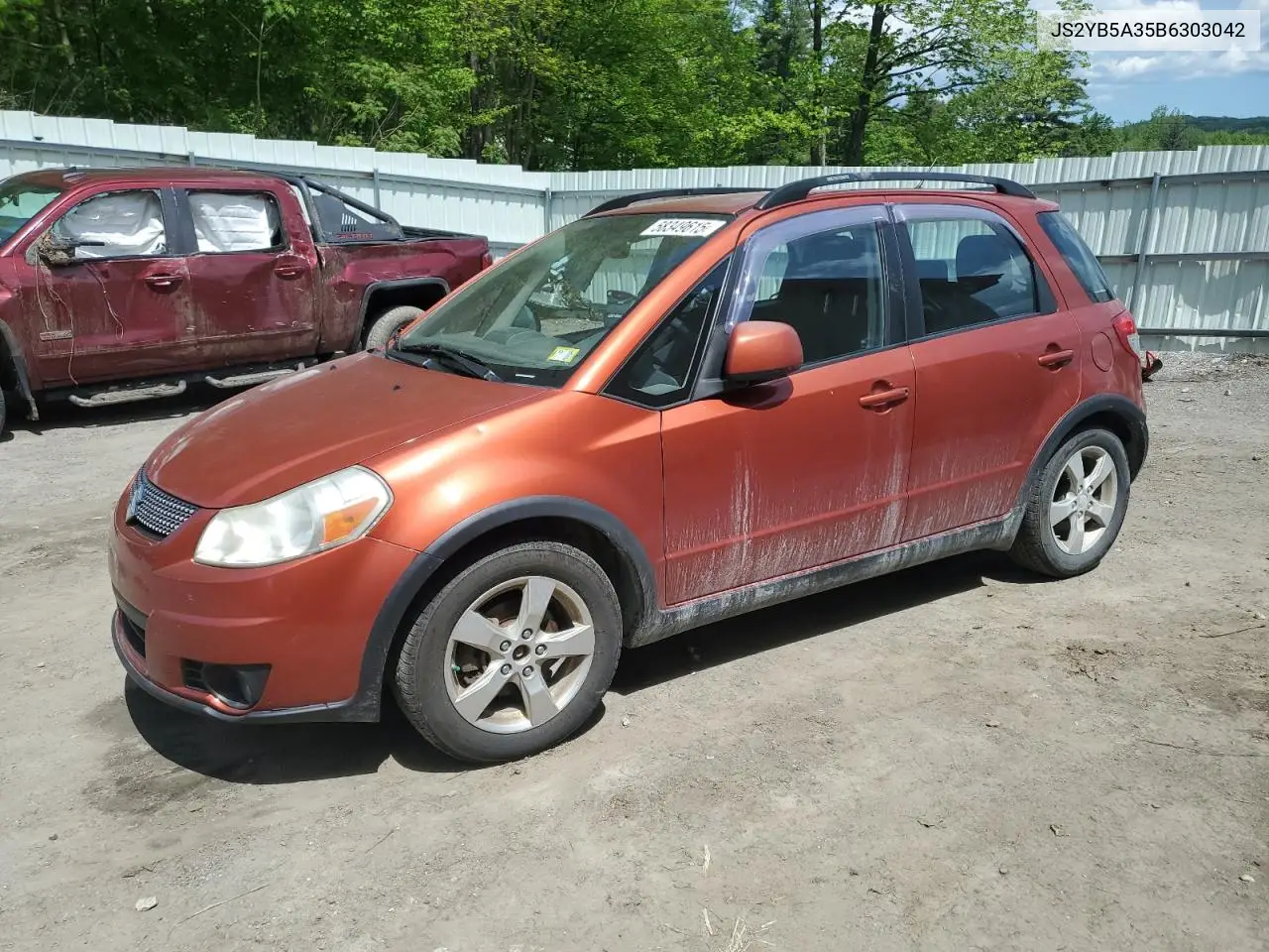 2011 Suzuki Sx4 VIN: JS2YB5A35B6303042 Lot: 58349615