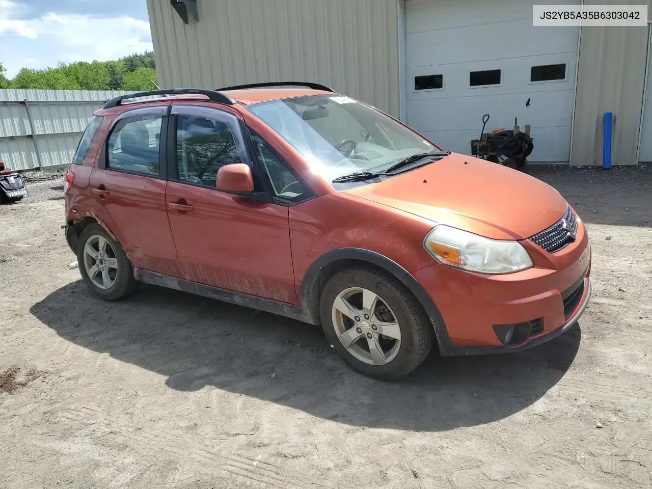 2011 Suzuki Sx4 VIN: JS2YB5A35B6303042 Lot: 58349615