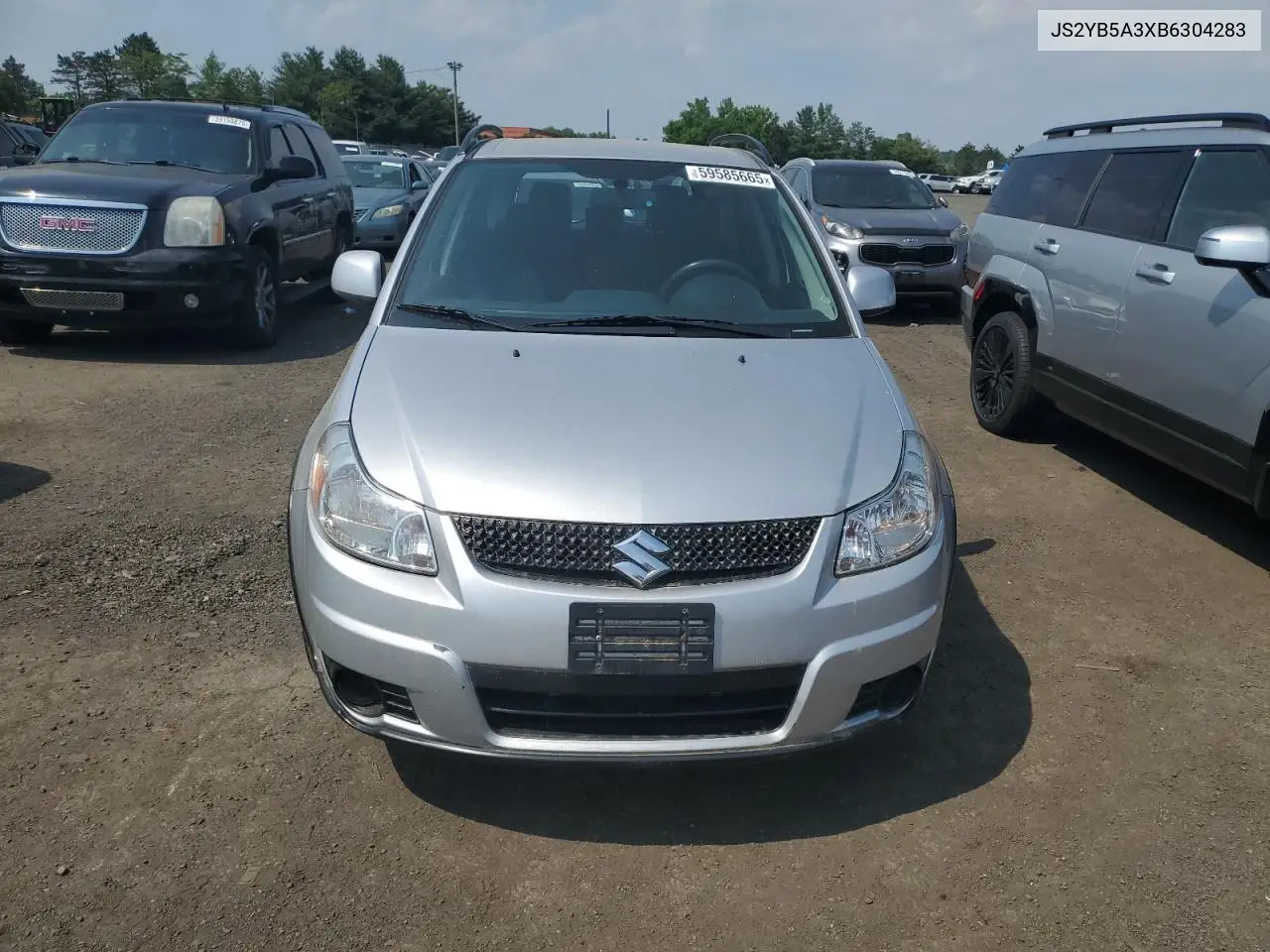 2011 Suzuki Sx4 VIN: JS2YB5A3XB6304283 Lot: 59585665