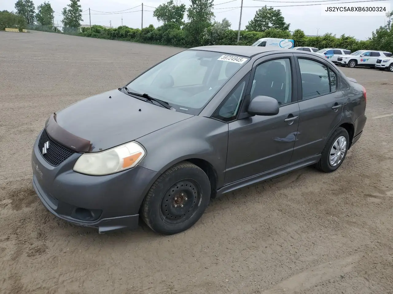2011 Suzuki Sx4 Sport VIN: JS2YC5A8XB6300324 Lot: 59724945