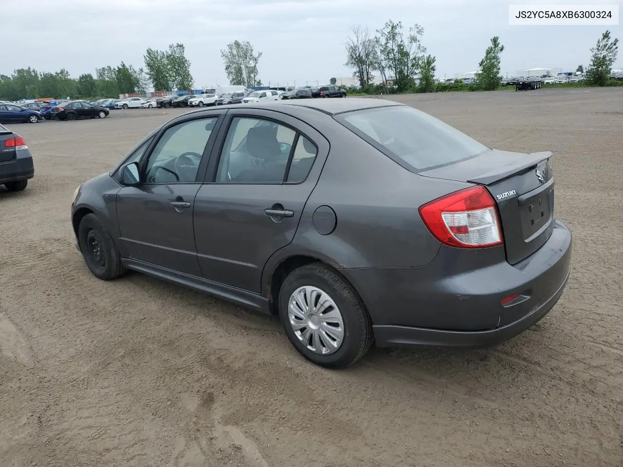 2011 Suzuki Sx4 Sport VIN: JS2YC5A8XB6300324 Lot: 59724945
