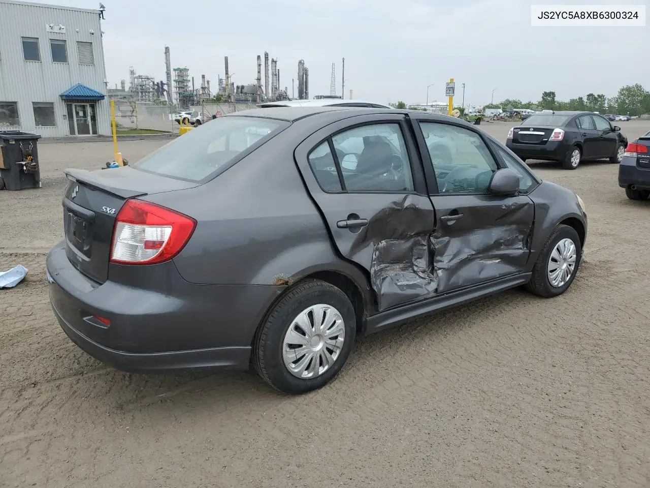 2011 Suzuki Sx4 Sport VIN: JS2YC5A8XB6300324 Lot: 59724945