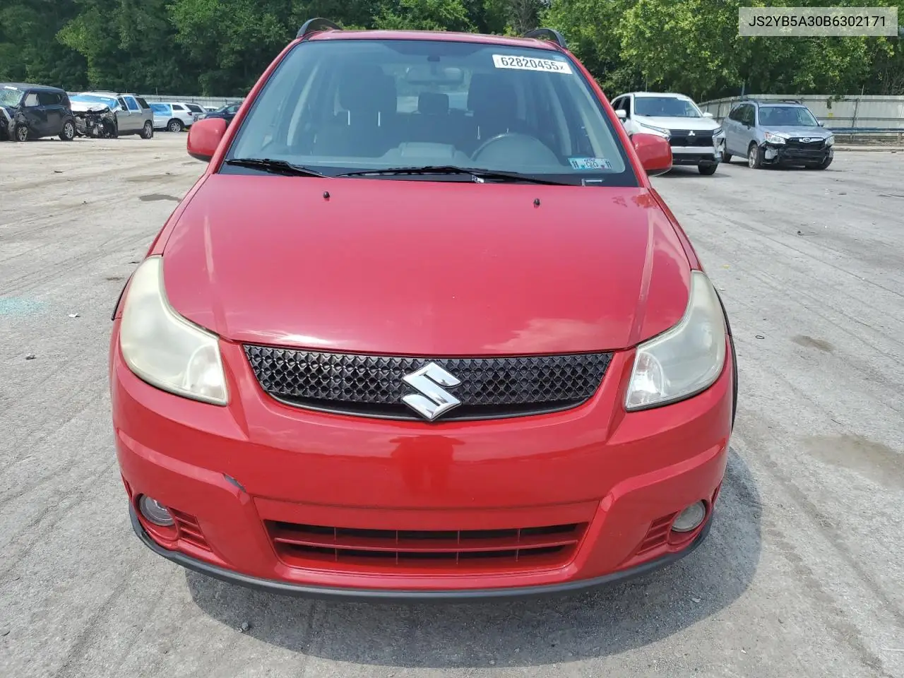 2011 Suzuki Sx4 VIN: JS2YB5A30B6302171 Lot: 62820455
