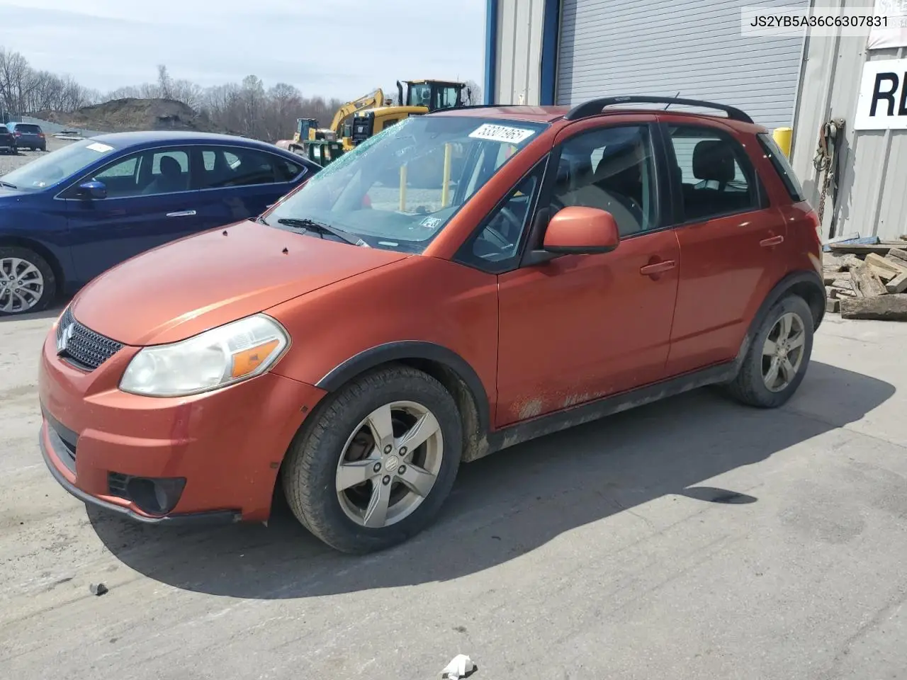2012 Suzuki Sx4 VIN: JS2YB5A36C6307831 Lot: 53301965