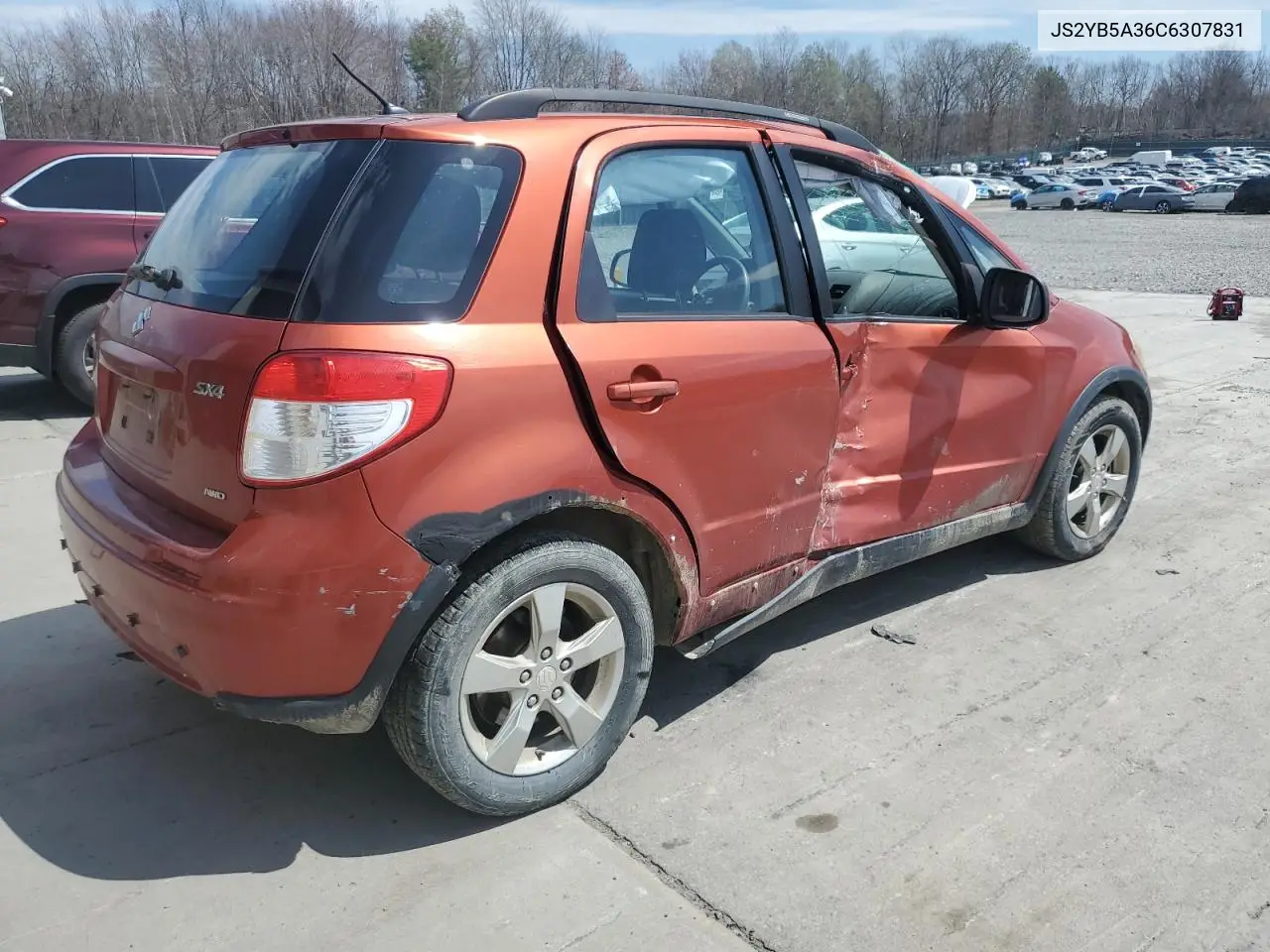 2012 Suzuki Sx4 VIN: JS2YB5A36C6307831 Lot: 53301965