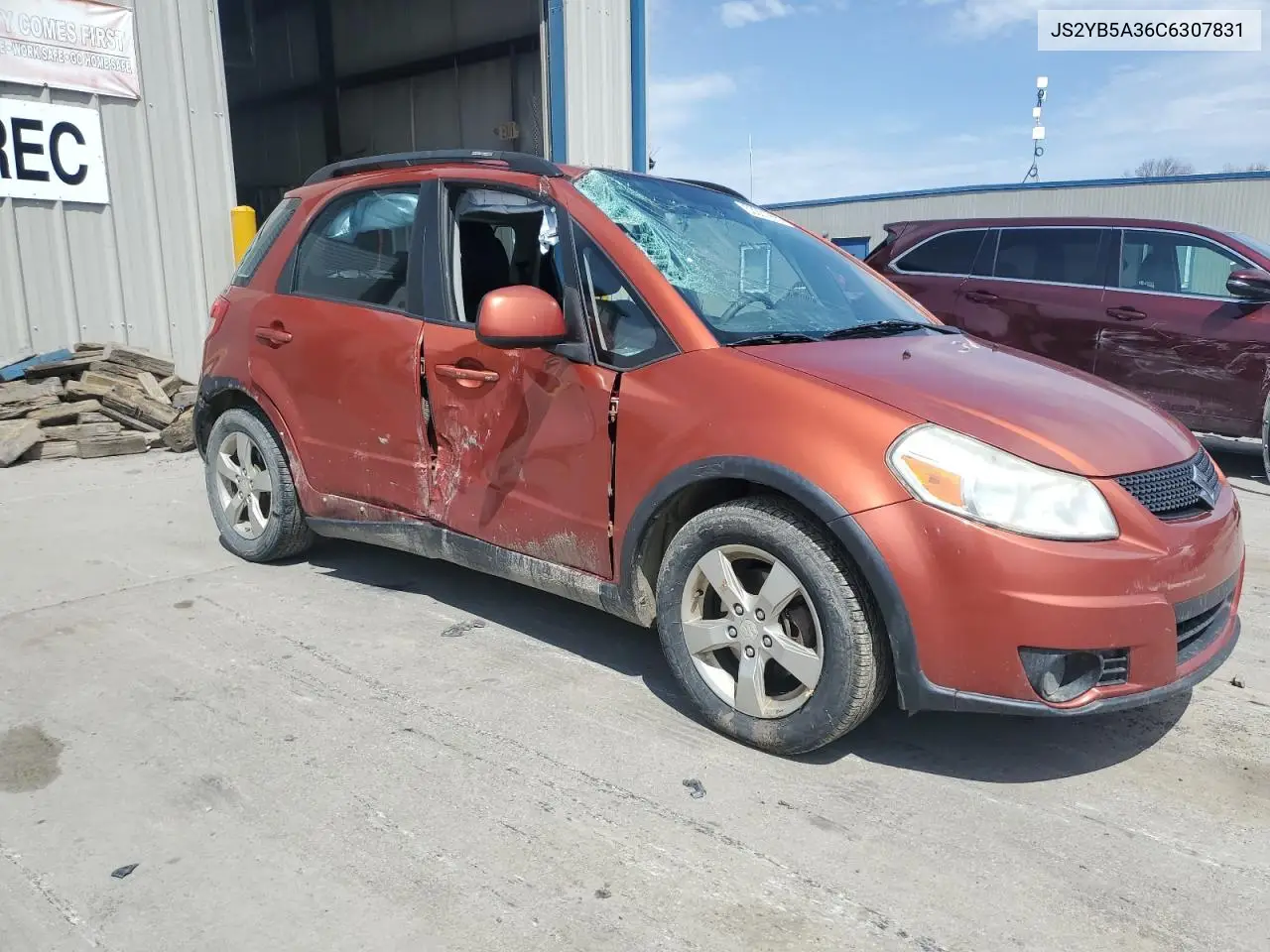 2012 Suzuki Sx4 VIN: JS2YB5A36C6307831 Lot: 53301965