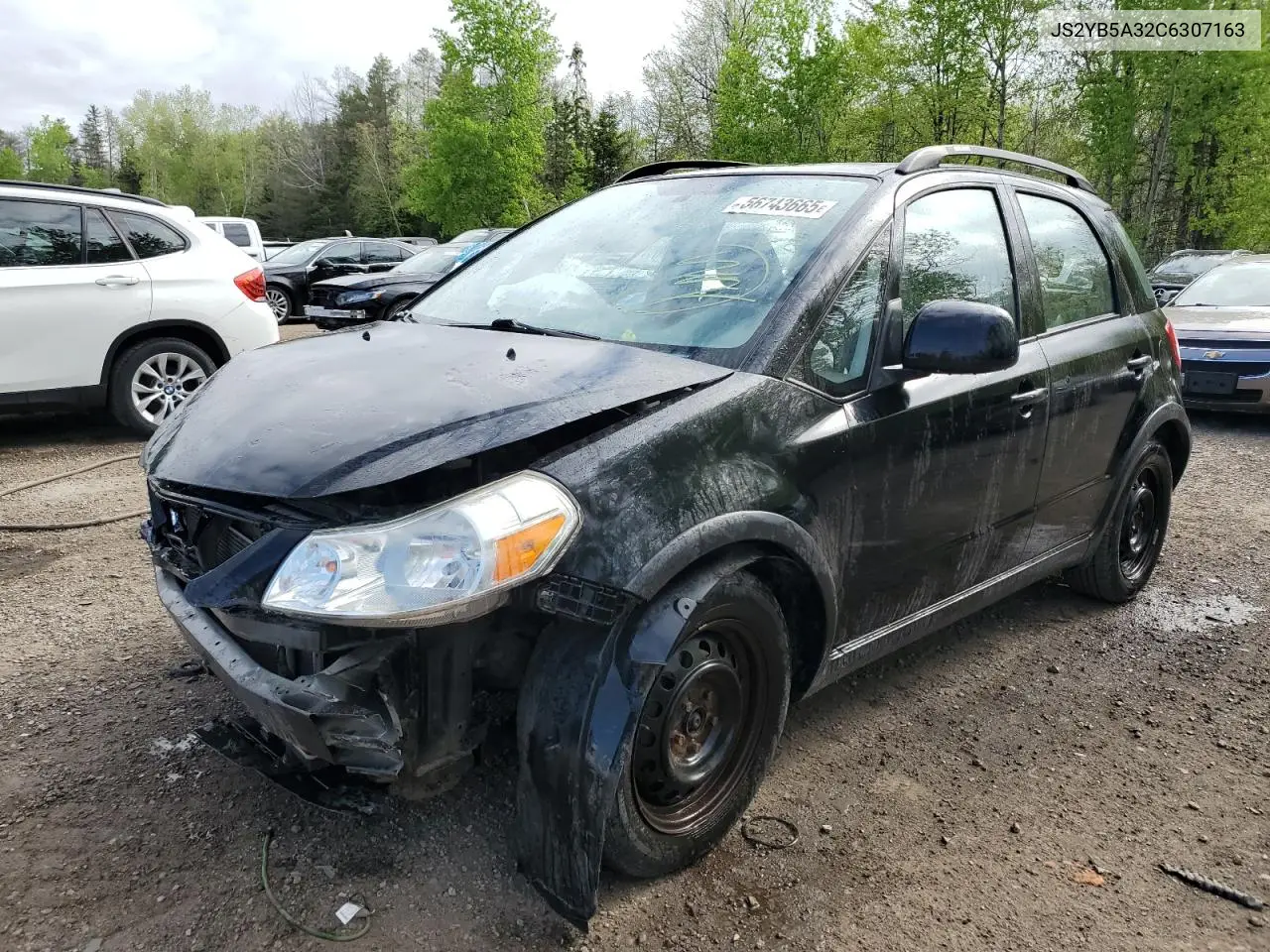 2012 Suzuki Sx4 VIN: JS2YB5A32C6307163 Lot: 56743665