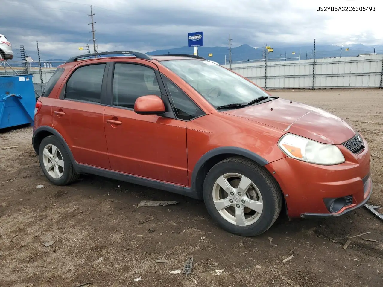 2012 Suzuki Sx4 VIN: JS2YB5A32C6305493 Lot: 59927825