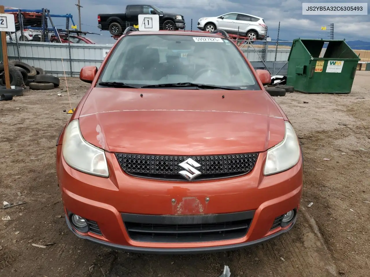 2012 Suzuki Sx4 VIN: JS2YB5A32C6305493 Lot: 59927825