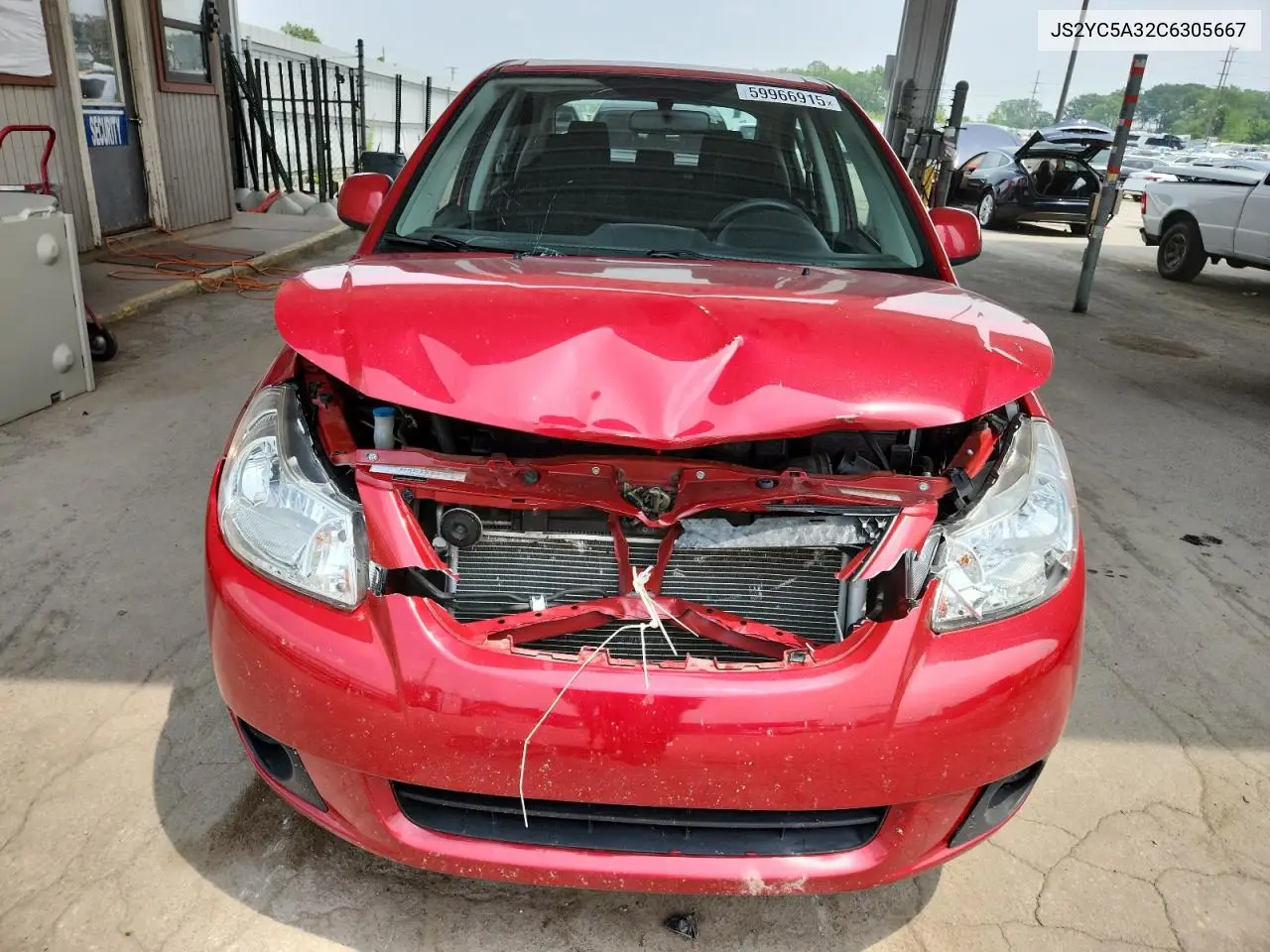2012 Suzuki Sx4 Le VIN: JS2YC5A32C6305667 Lot: 59966915