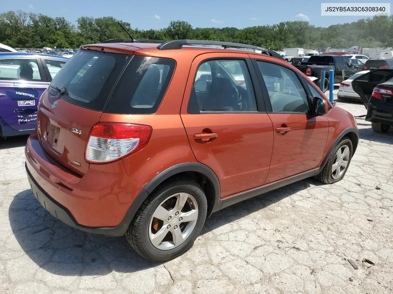 2012 Suzuki Sx4 VIN: JS2YB5A33C6308340 Lot: 61864365