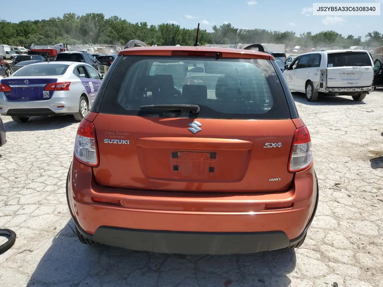 2012 Suzuki Sx4 VIN: JS2YB5A33C6308340 Lot: 61864365