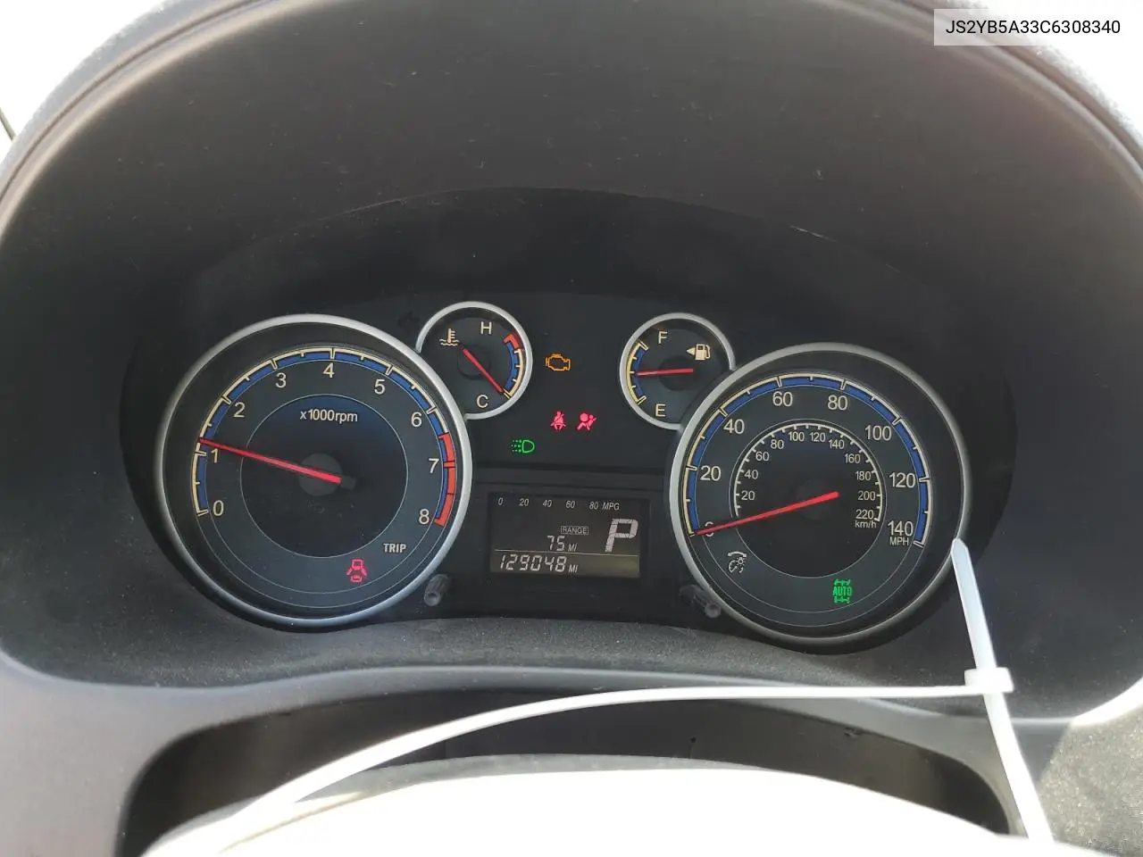 2012 Suzuki Sx4 VIN: JS2YB5A33C6308340 Lot: 61864365