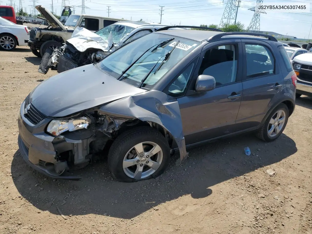 2012 Suzuki Sx4 VIN: JS2YB5A34C6307455 Lot: 65453535