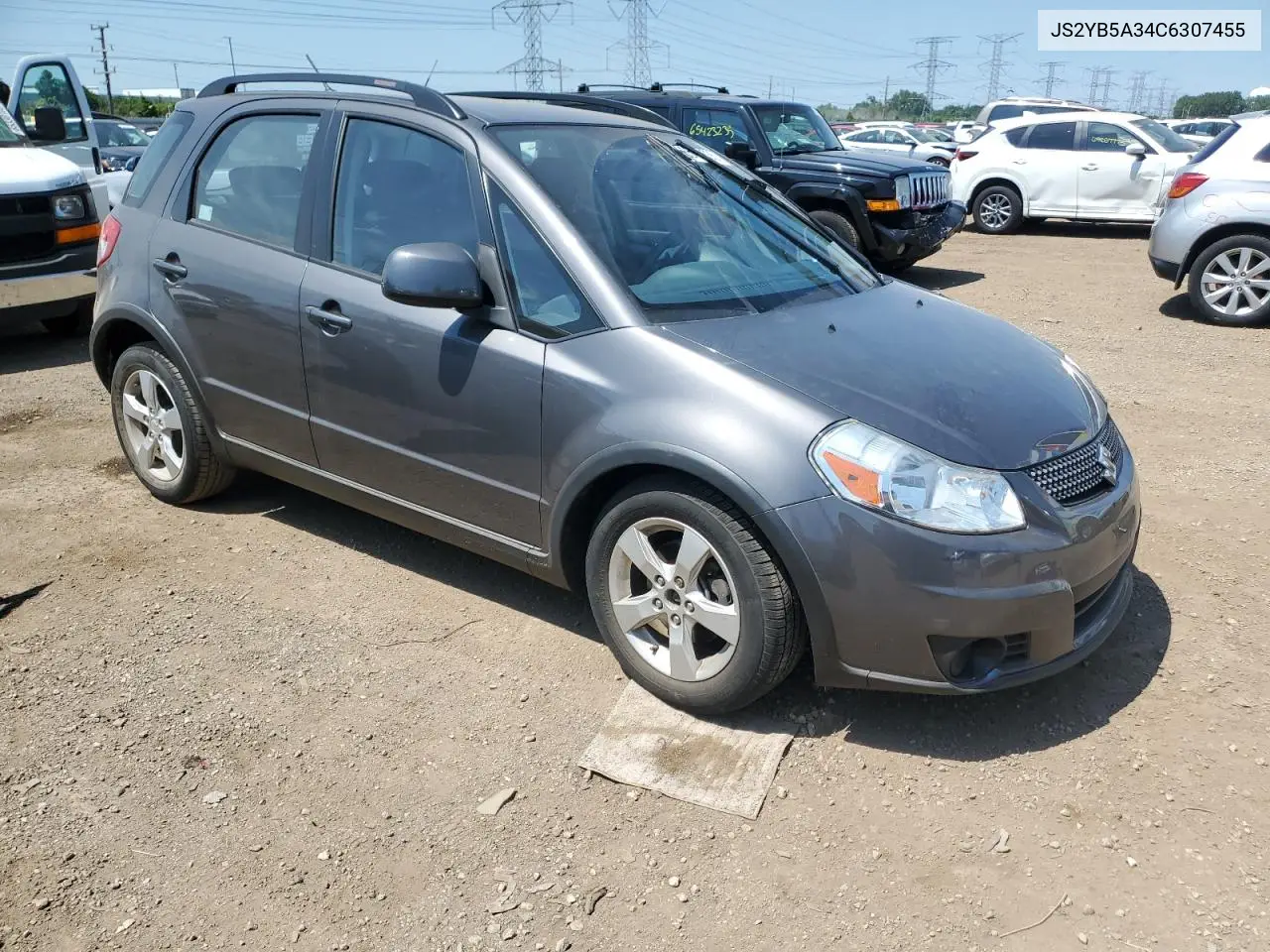 2012 Suzuki Sx4 VIN: JS2YB5A34C6307455 Lot: 65453535