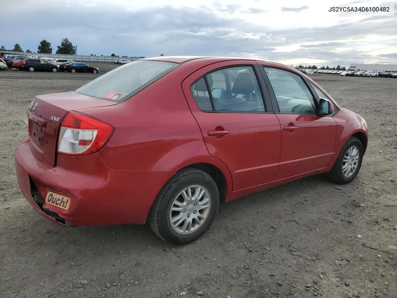 2013 Suzuki Sx4 Le VIN: JS2YC5A34D6100482 Lot: 50810535