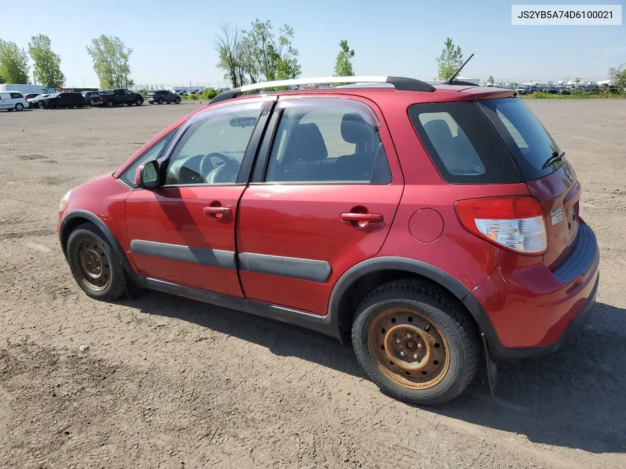 2013 Suzuki Sx4 Touring VIN: JS2YB5A74D6100021 Lot: 58591095
